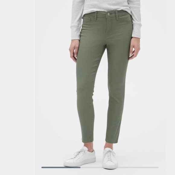 GAP Denim - 💜Gap 1969 Leggings Jeans Green Olive Women…